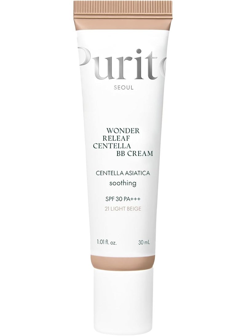 Purito Wonder Releaf Centella BB Cream 30 ml, 21 Light Beige - Image 1